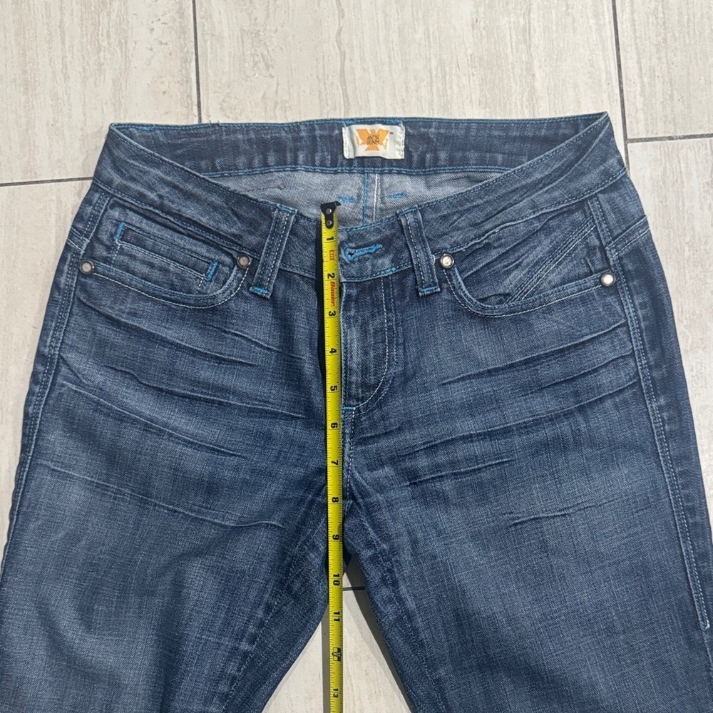 Antik Denim Dark Blue Boot Cut Jeans - Picture 4 of 10